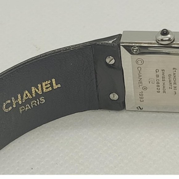 CHANEL Black Silver Matrasse 18mm Women's Watch - Picture 11 of 16